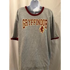 Harry Potter Gryffindor Unisex Ringer T-Shirt - Size XL